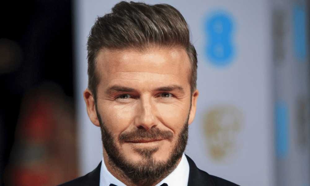 david beckham Slicked Back Mne's Hairstyles for Thinning Hair