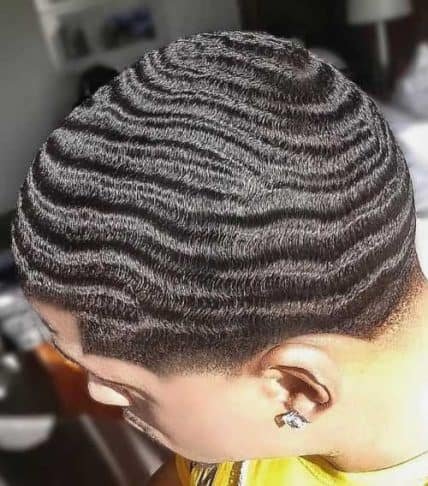 Short Haircuts For Men of African decent - 360 Waves