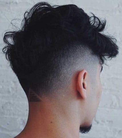 Hairstyles for men with short hair  - Burst fade