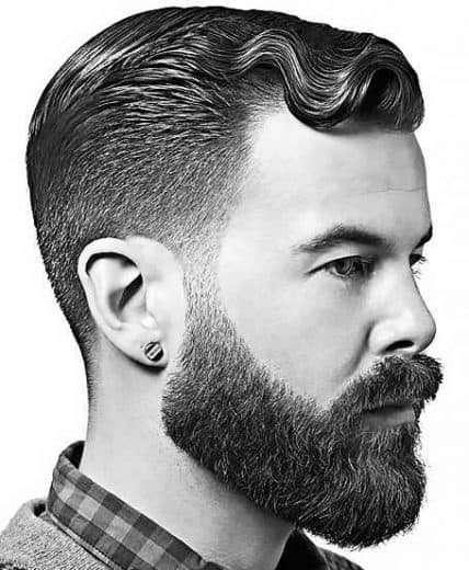 Short Hairstyles For Men - Short Style With Finger Waves