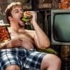 How to stop being lazy - lazy man eating